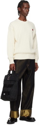 Kenzo Black Kenzo Paris Canvas Tote