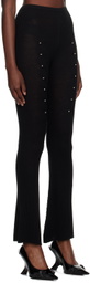 Rui Black Flared Lounge Pants