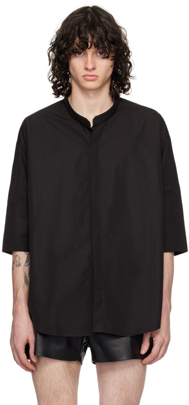 Photo: AMI Paris Black Oversized Shirt