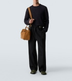 Loewe Campo leather penny loafers