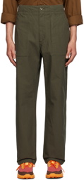 Engineered Garments Khaki Fatigue Trousers