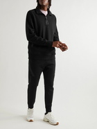 C.P. Company - Cotton-Jersey Half-Zip Sweatshirt - Black