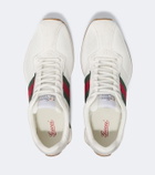 Gucci Gucci Tempo suede-trimmed sneakers