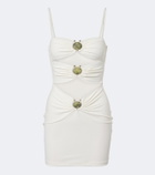 Christopher Esber Cutout embellished minidress