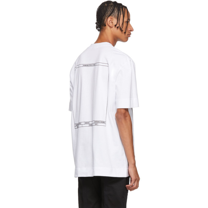 Nomenklatura Studio White Limited Edition Monuments T-Shirt