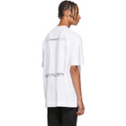 Nomenklatura Studio White Limited Edition Monuments T-Shirt