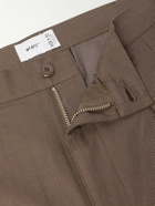 WTAPS - Straight-Leg Cotton-Twill Trousers - Brown