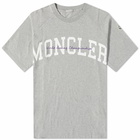 Moncler Men's Varsity Logo T-Shirt in Grey