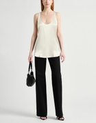 Manila Grace Womens Top Ivory