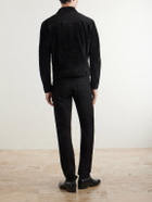 TOM FORD - Slim-Fit Suede Jacket - Black