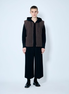 Homme Plissé Issey Miyake Fleece Rib Gilet