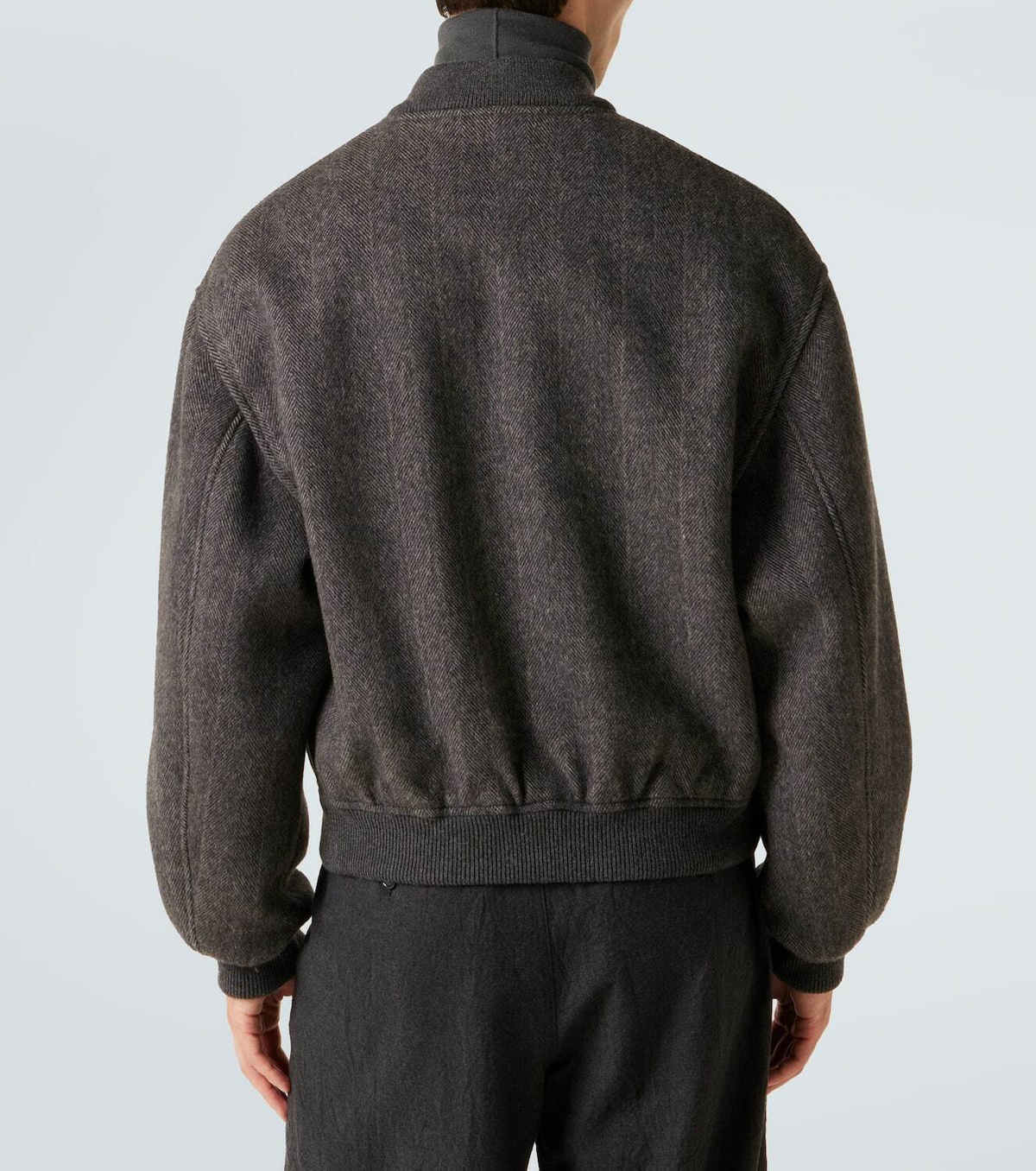Giorgio Armani Cashmere bomber jacket