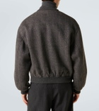 Giorgio Armani Cashmere bomber jacket