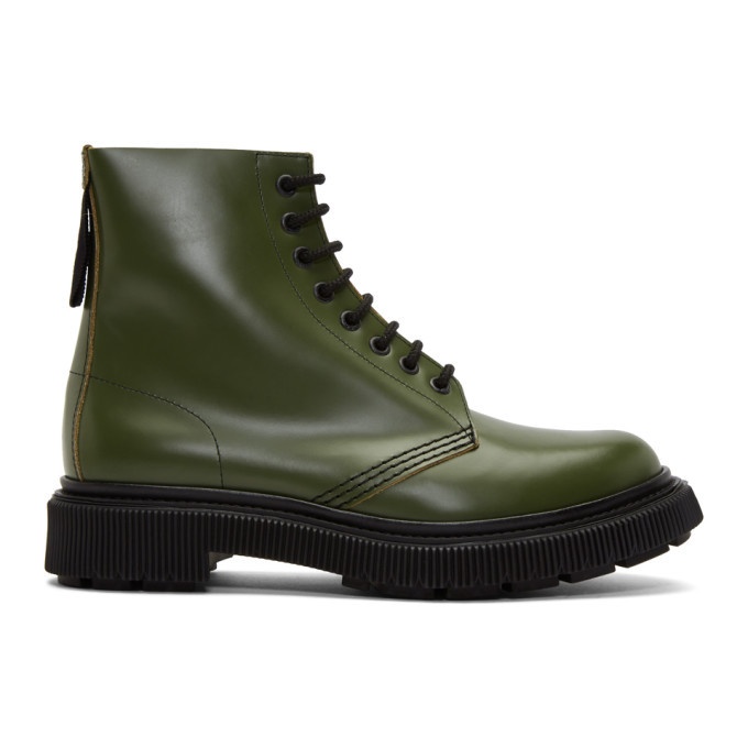 Photo: Etudes Green Adieu Edition Type 29 Lace-Up Boots