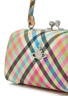 Vivienne Westwood Doll XL Plaid Faux Leather top Handle bag - Multicoloured - One Size