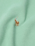 Polo Ralph Lauren - Logo-Embroidered Cotton Half-Zip Sweater - Green