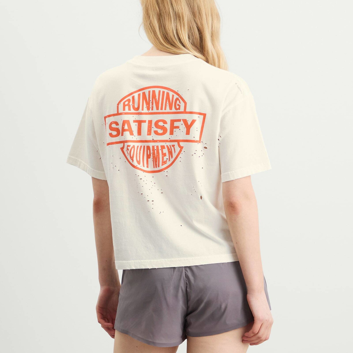 Satisfy Women's MothTech T-Shirt in Off-White