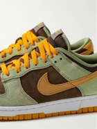 Nike - Dunk Low Suede Sneakers - Green