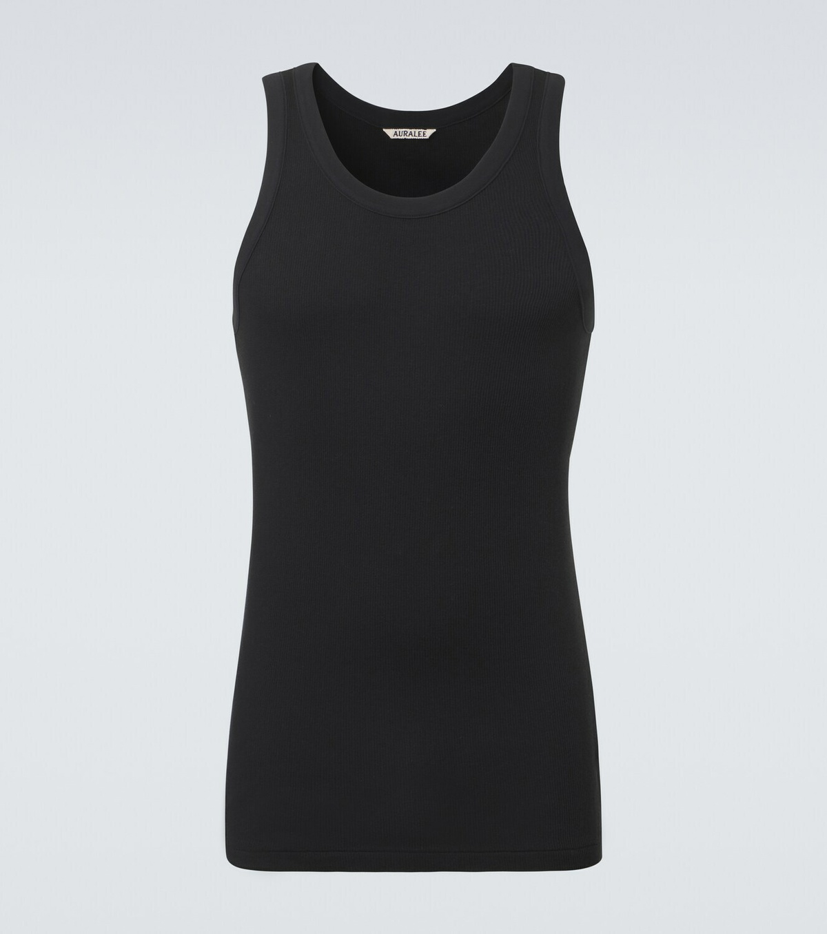 Auralee Ribbed-knit cotton tank top Auralee