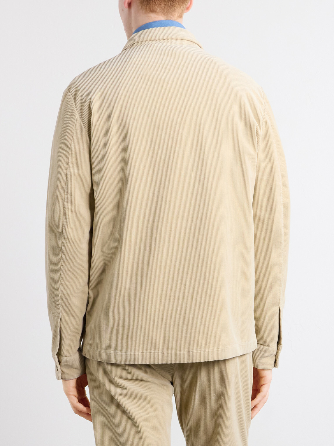 Barena - Cotton-Blend Corduroy Overshirt - Neutrals