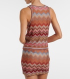 Missoni Zig Zag lamé tank top