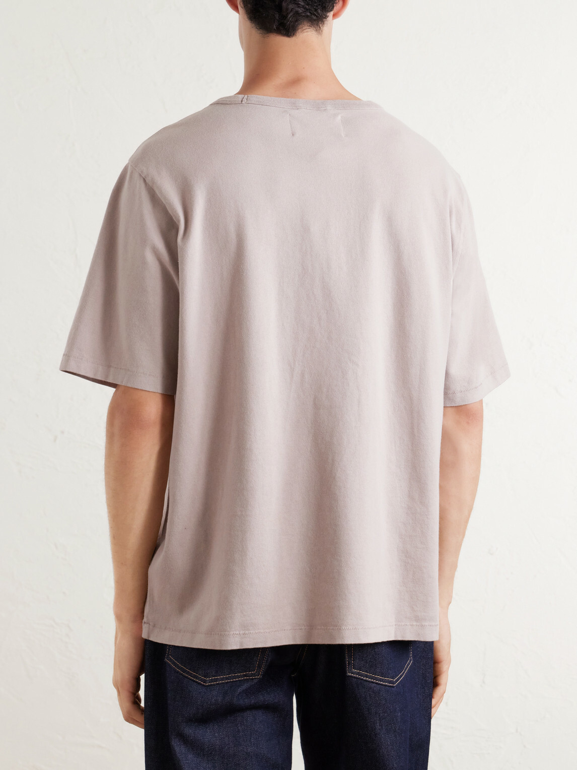 Corridor - Garment-Dyed Cotton-Jersey T-Shirt - Pink