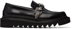 Toga Virilis Black Leather Loafers