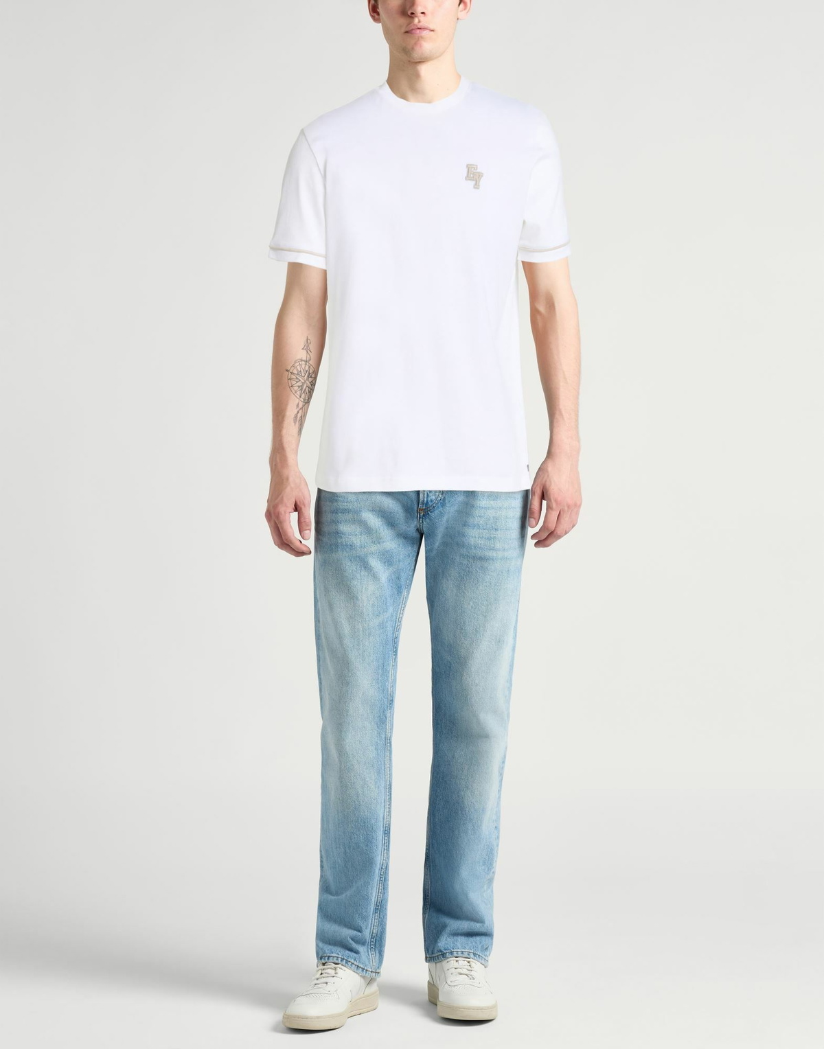 Eleventy Mens T-shirt in White