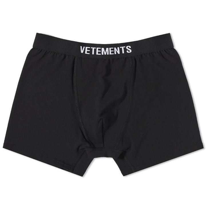 Photo: VETEMENTS Logo Boxer Short