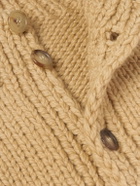 Federico Curradi - Ribbed Wool Cardigan - Neutrals