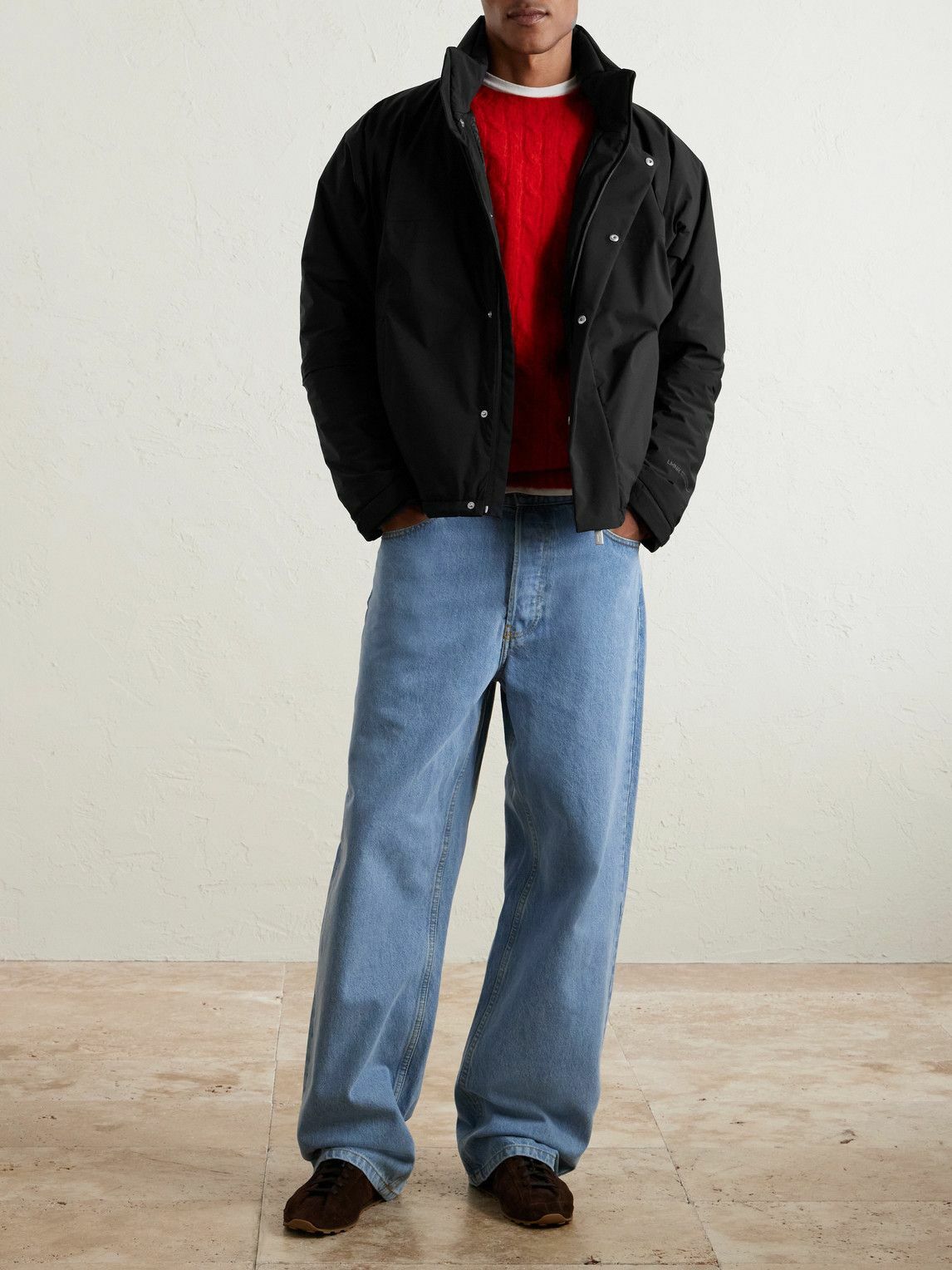 Laminar - Padded Shell Hooded Jacket - Black