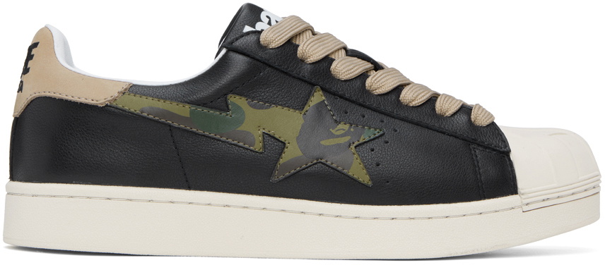 靴 A BATHING APE SKULL STA #2 Black BAPE Black Skull STA #2 M1 Sneakers A Bathing Ape