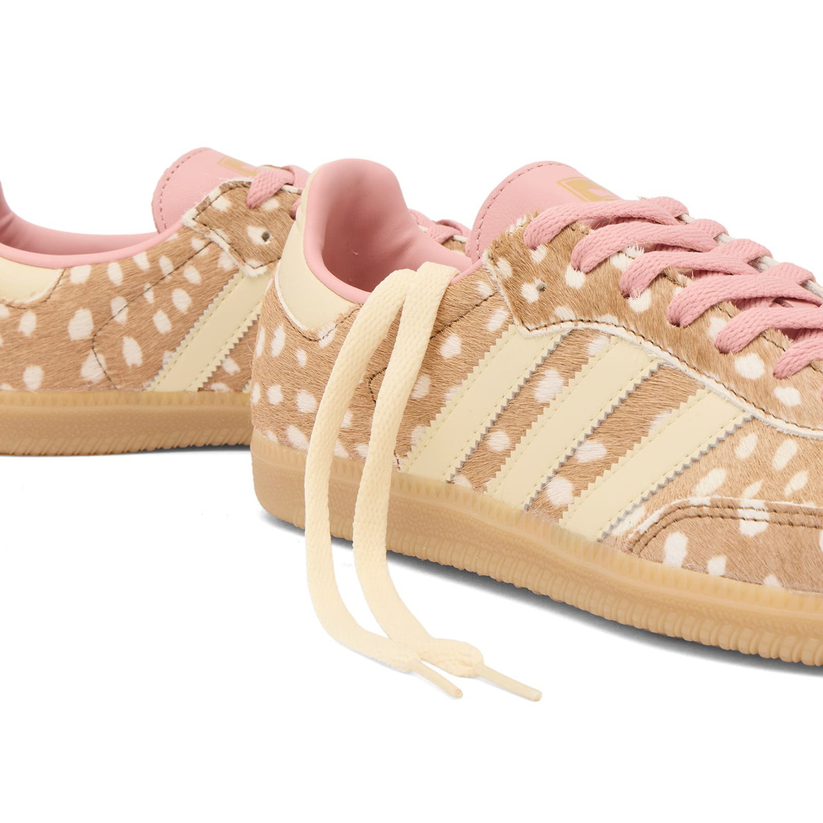 Adidas Women's Samba Og Sneaker in Brown Desert/Warm Vanilla/Wonder Mauve
