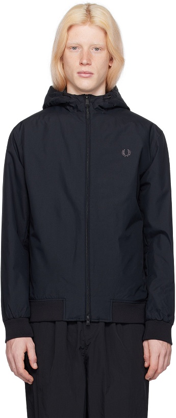 Photo: Fred Perry Black Brentham Jacket