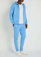 Polo Ralph Lauren Hooded Cotton-blend Sweatshirt Light Blue