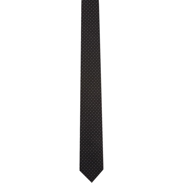 Photo: Prada Black Polka Dot Tie 