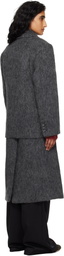 Andersson Bell Gray Layered Blazer Coat