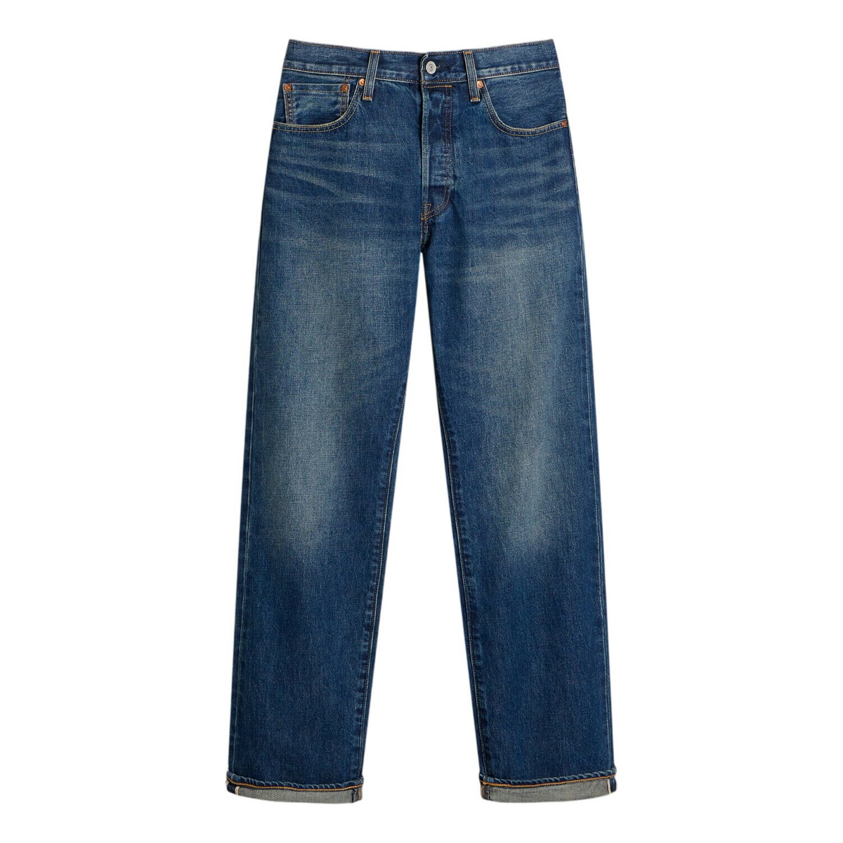 Levi's Men's Levis x McLaren Heritage 501 Jeans in Blue Levi's Red
