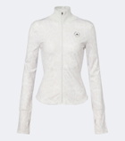 Adidas by Stella McCartney Logo leopard-print jacket
