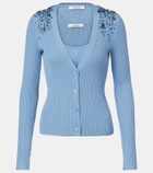 Dorothee Schumacher Embellished cardigan and tank top set
