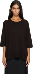 LISA YANG Brown Camille T-shirt
