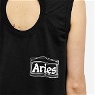 Aries Women's Confused Vest Dress in Black