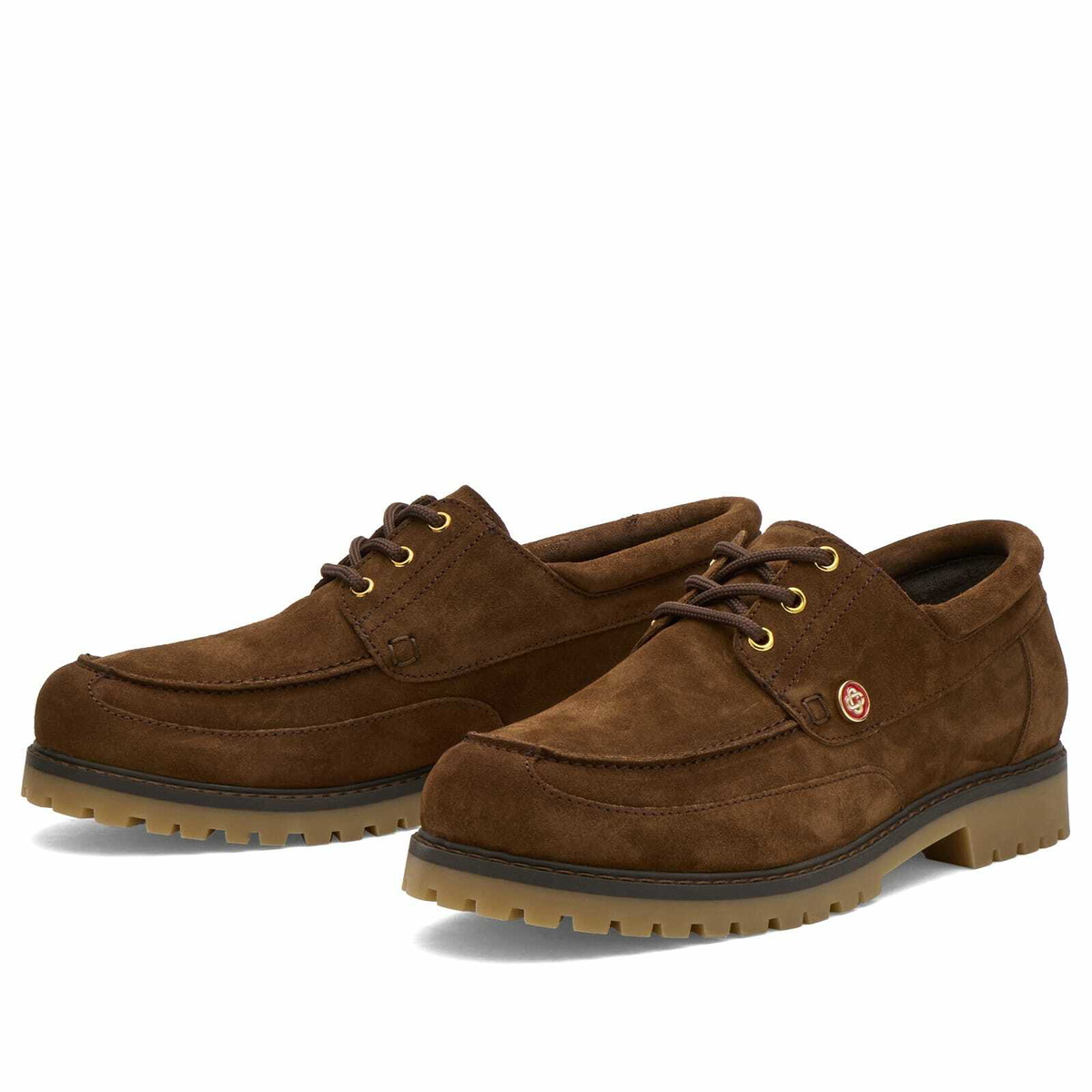 Casablanca Men's Hideki Boat Shoe in Brown