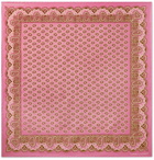 Turnbull & Asser - Paisley-Print Silk Pocket Square - Pink