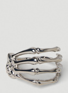 Skeleton Hand Ring in Silver