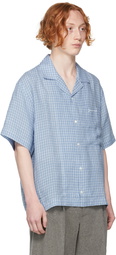 Jacquemus Blue 'La Chemise Jean' Short Sleeve Shirt