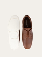 Ferragamo Mens Derby slip-on in Brown