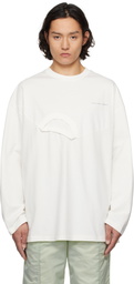 Feng Chen Wang White Oversized 2in1 T-shirt