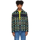 Kenzo Blue and Green Outdoor Jacket