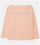 Moncler Logo cotton jersey sweatshirt
